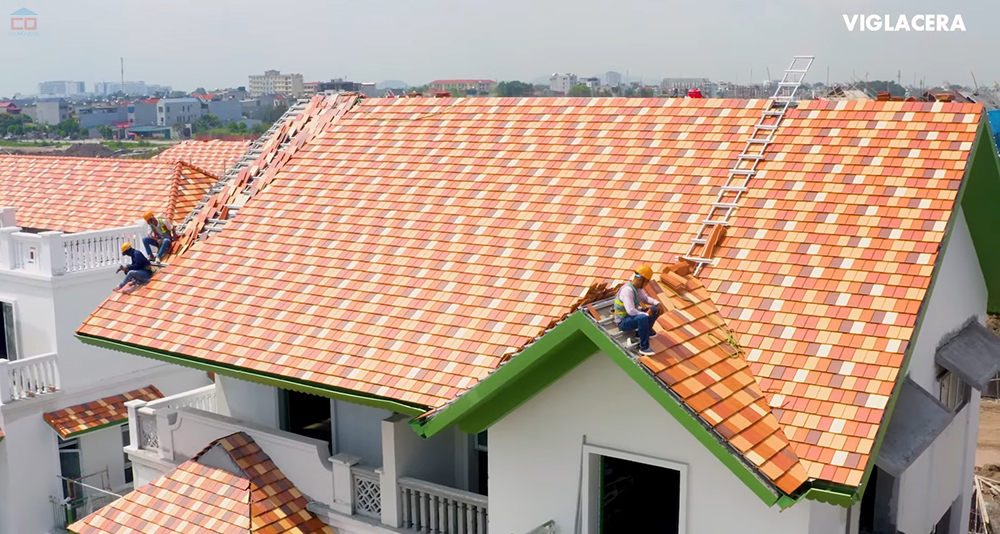 Ngói phẳng Viglacera dễ thi công