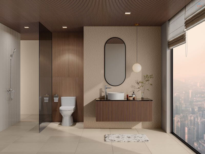 Xu hướng màu sắc thiết kế phòng tắm