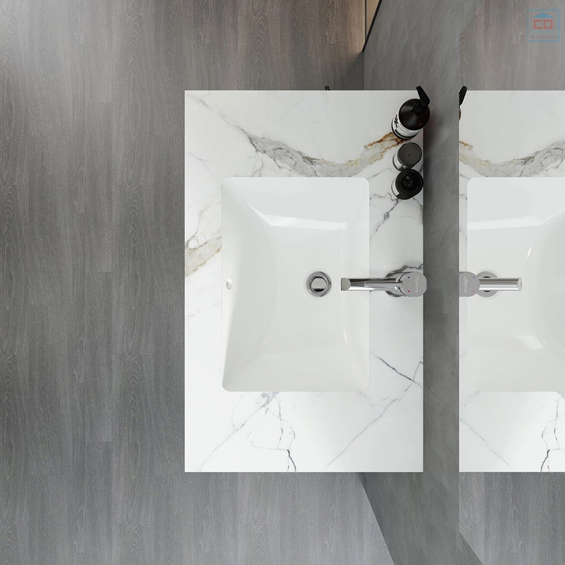 Chất liệu chậu lavabo 2 tầng Viglacera