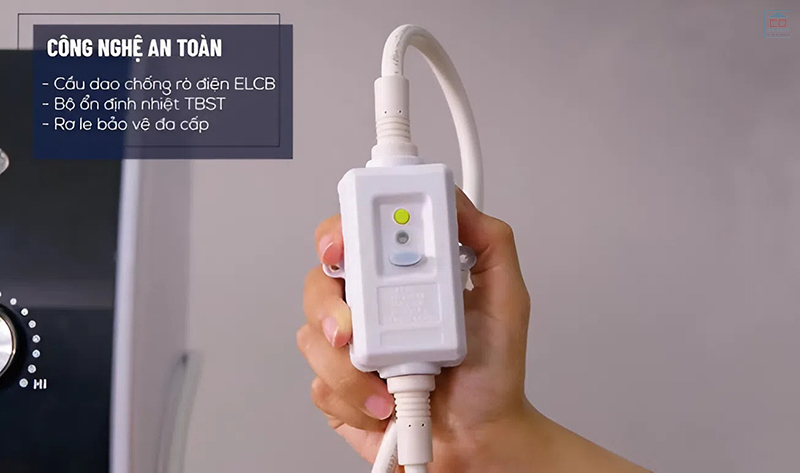 Công nghệ an toàn của bình nóng lạnh