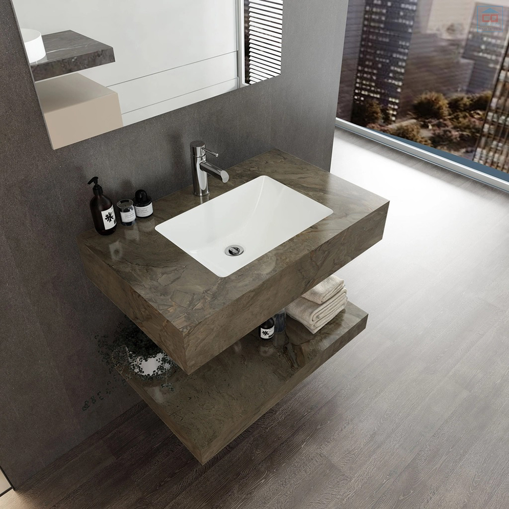 Chậu rửa mặt 2 tầng Viglacera US10-9GP05