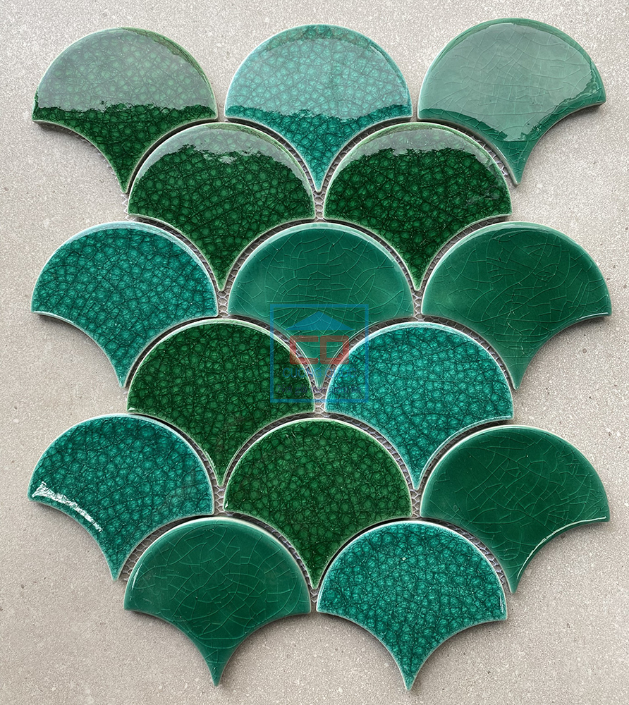 Gạch mosaic MIX070821 mix màu