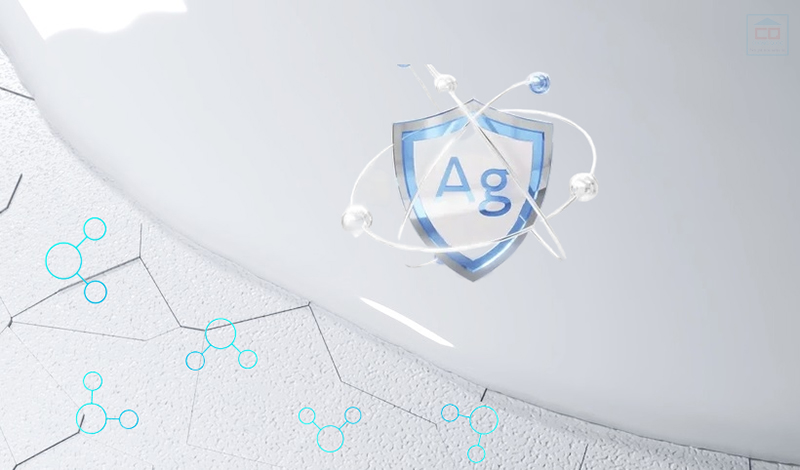 Men sứ vệ sinh kháng khuẩn