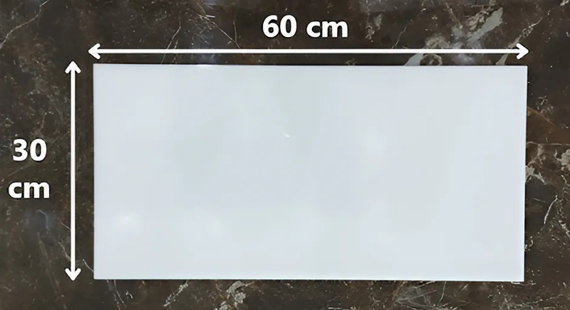 Gạch kích thước 30x60 cm