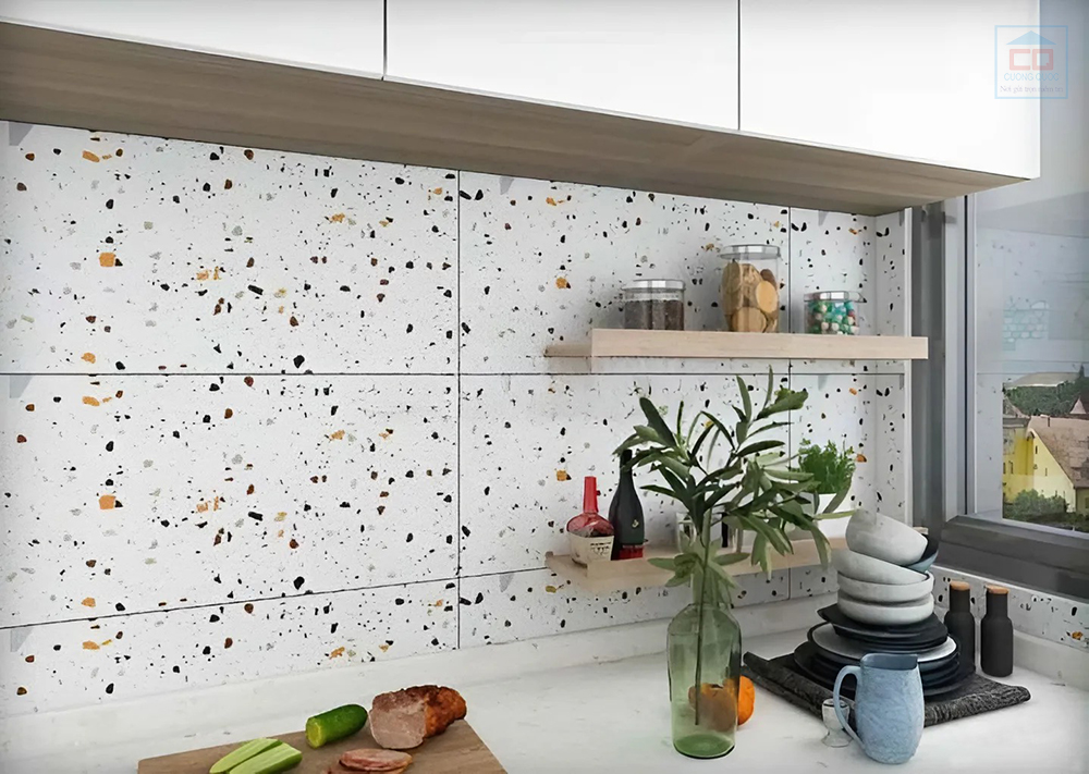 Phối cảnh gạch ốp tường 6528