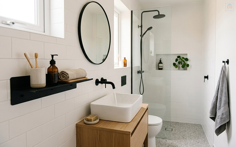 Xu hướng thiết kế phụ kiện phòng tắm