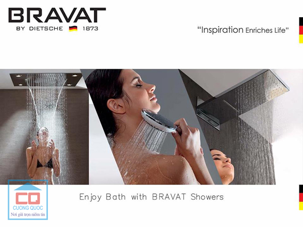 Sen cây tắm cao cấp Bravat 