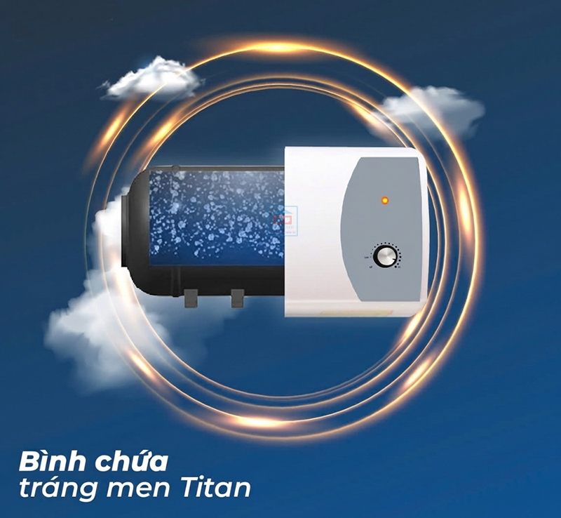 Lòng bình tráng men Titan