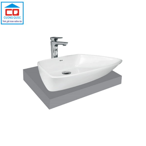 Chậu đặt trên mặt bàn đá Viglacera CD17