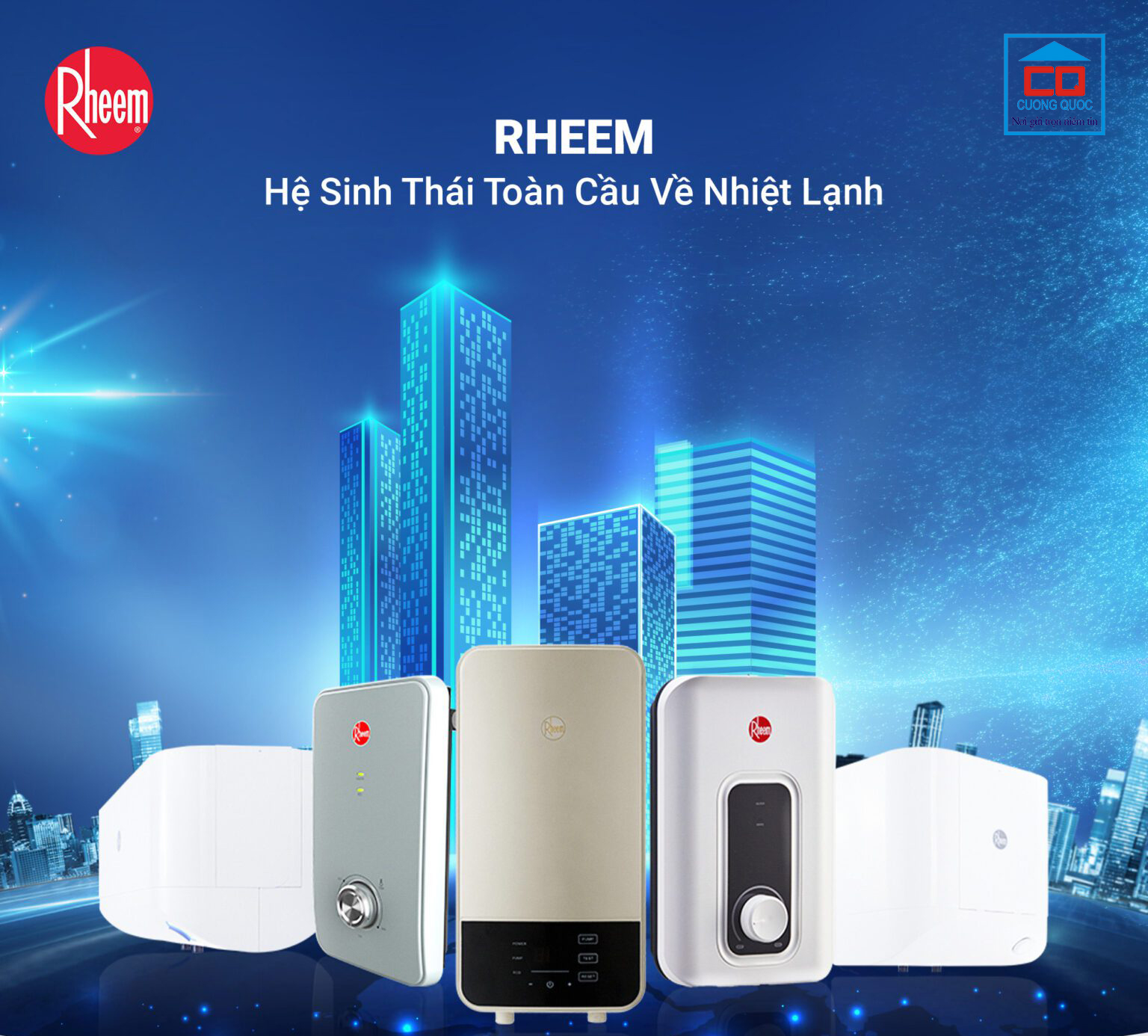 Hơn 2 triệu máy nước nóng Rheem bán tại Việt Nam mỗi năm và đây là lý do