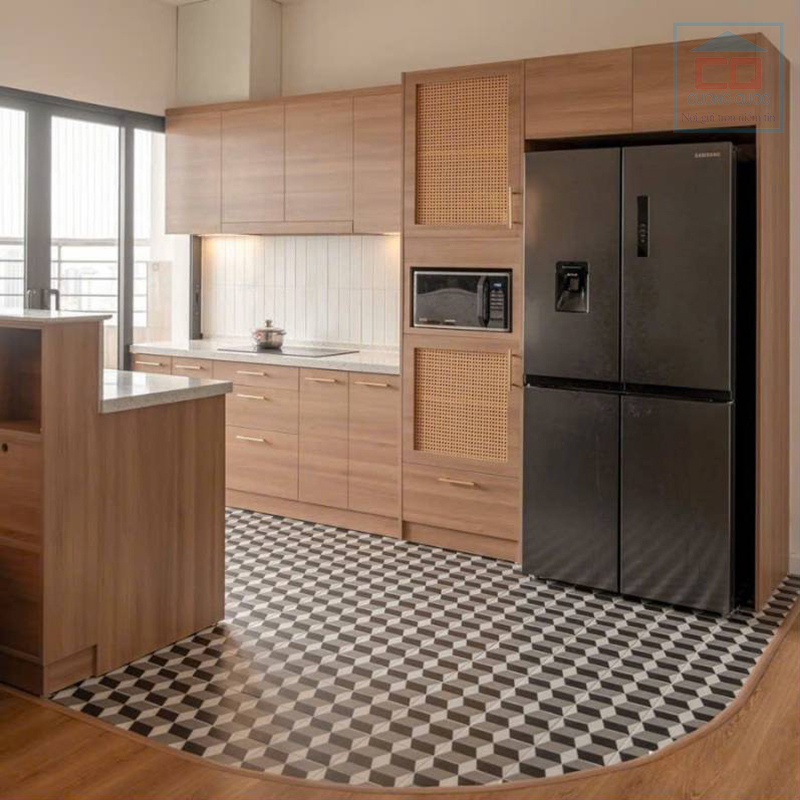 Phòng mẫu gạch bông men F2091