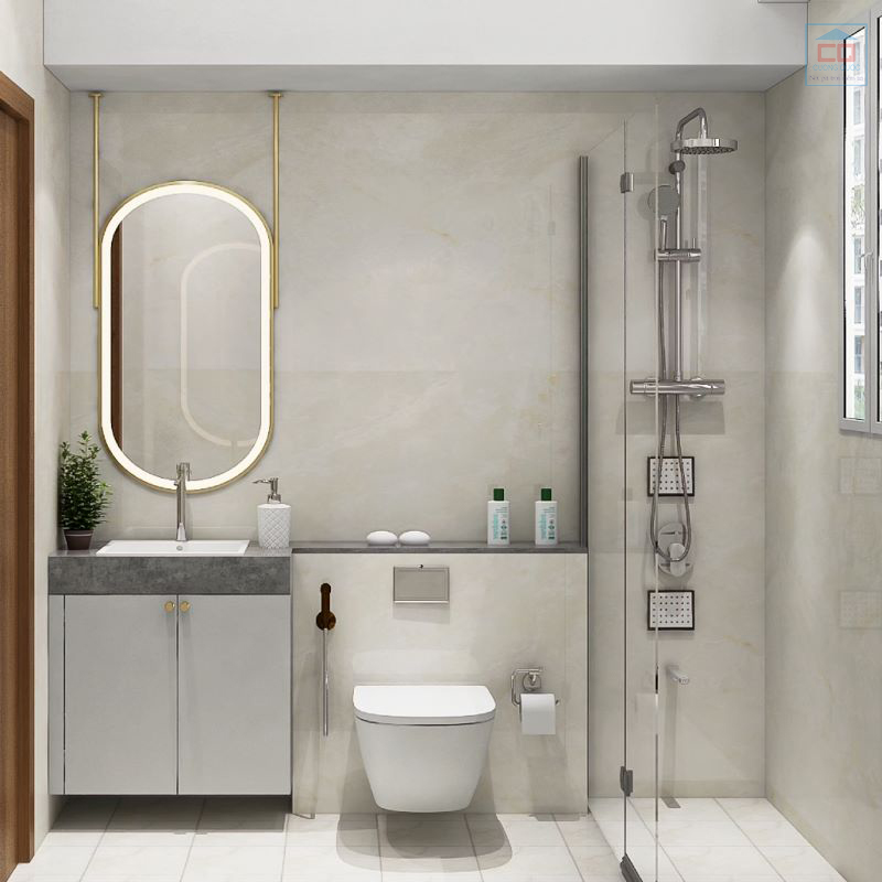 Lựa chọn thiết bị vệ sinh cho phòng tắm nhỏ