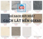 Cập nhật giá gạch lát nền 60x60 mới nhất 2022