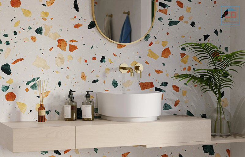 Xu hướng mới trong thiết kế gạch Terrazzo