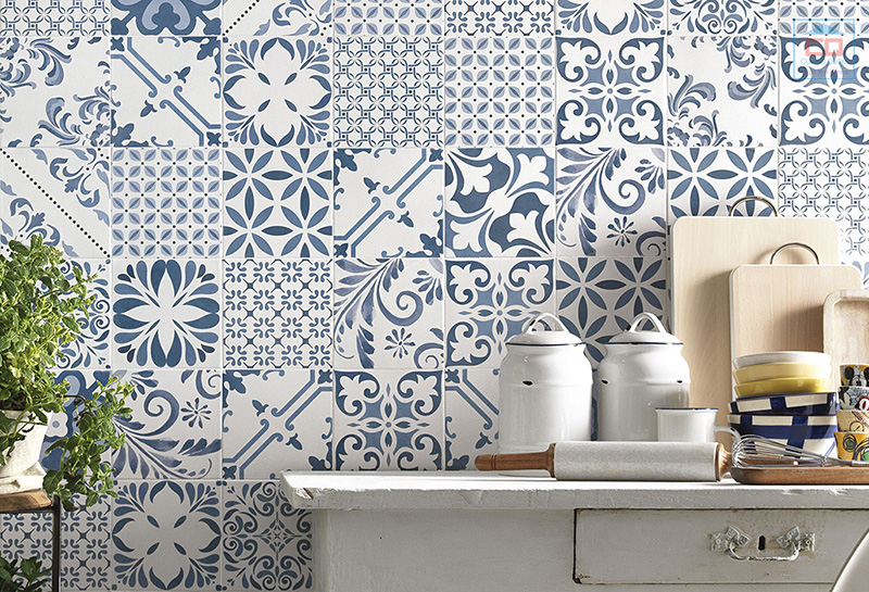 Sự khác biệt giữa gạch bông xi măng và gạch bông men