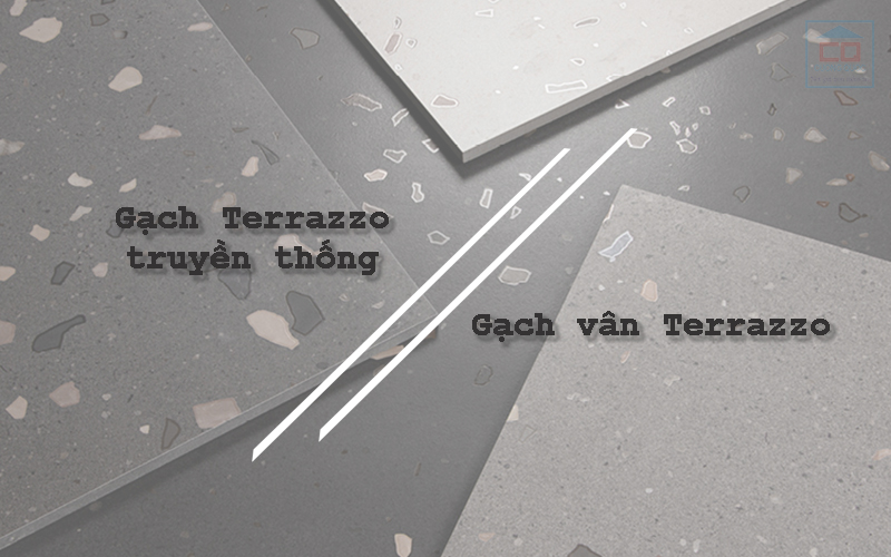 So sánh gạch terrazzo truyền thống và gạch vân terrazzo