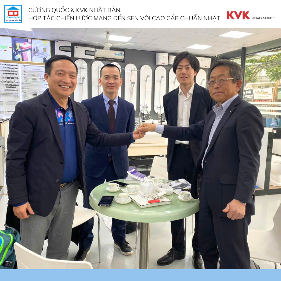 Cường Quốc chính thức trở thành đại lý phân phối thiết bị vệ sinh KVK tại Việt Nam