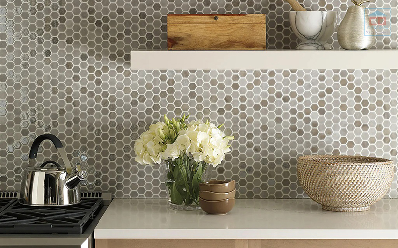Các mẫu gạch mosaic ốp tường bếp bền đẹp