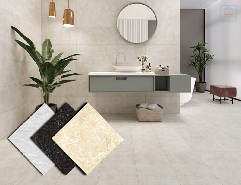 Gợi ý chọn gạch lát nền phù hợp cho phòng tắm