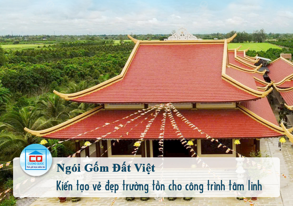 Những mẫu ngói lợp đình chùa được ưa chuộng hiện nay