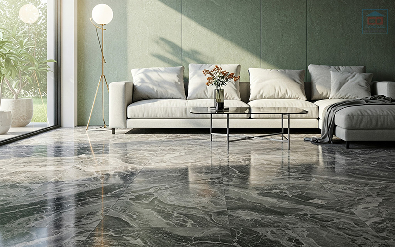 Các mẫu gạch lát nền phòng khách đẹp, sang trọng