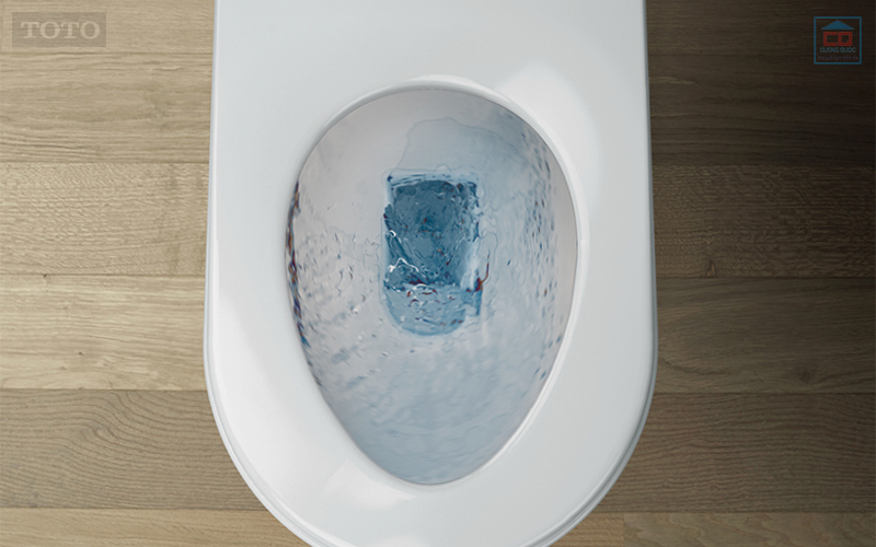 Khám phá công nghệ xả hiện đại của bồn cầu TOTO