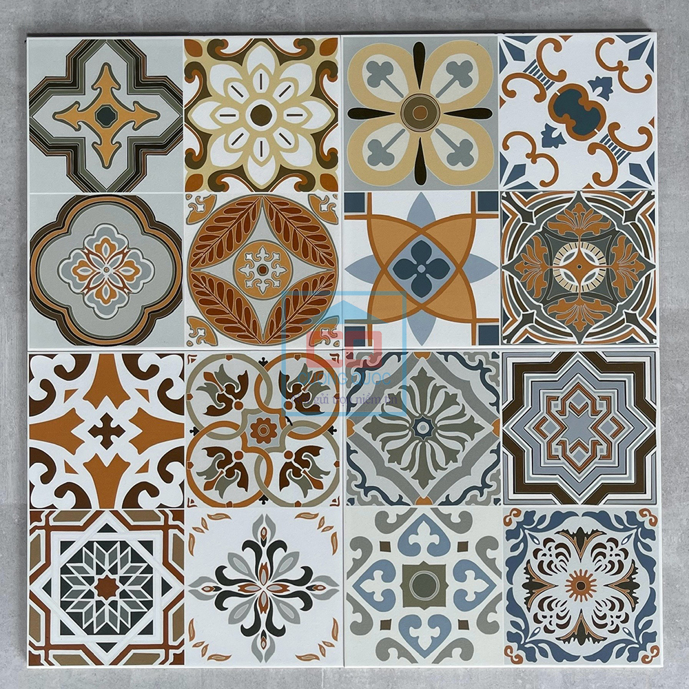 Gạch bông men F066