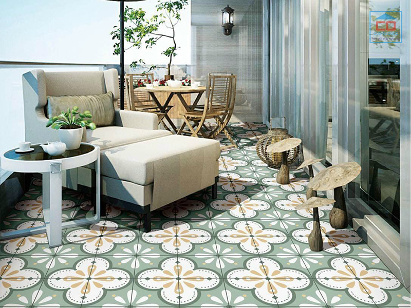 Phòng mẫu gạch bông men