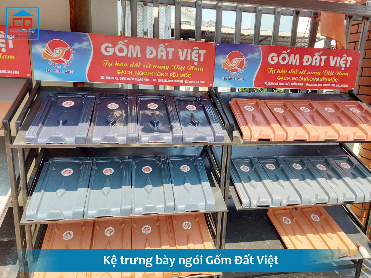 Ngói tráng men Gốm Đất Việt cao cấp, bền bỉ, chất lượng vượt thời gian