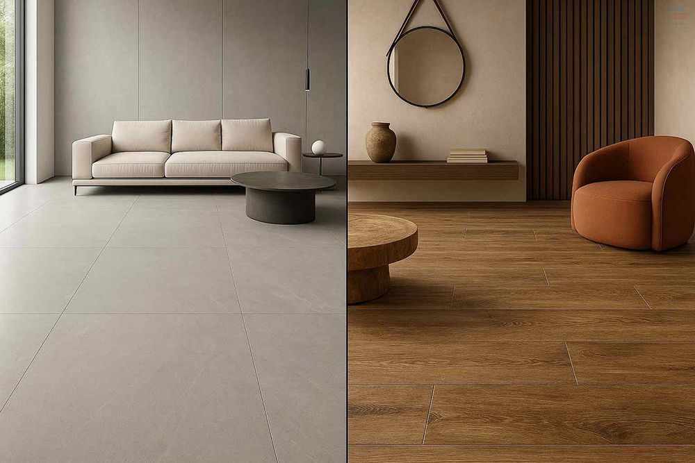 Gạch mô phỏng vật liệu tự nhiên