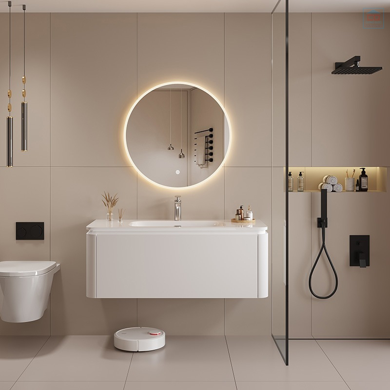 Bộ tủ chậu lavabo đẹp