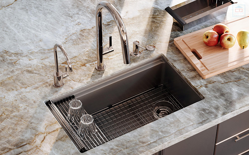 Phân loại chậu rửa bát theo thiết kế