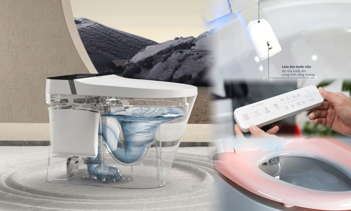 Top những tính năng hay ho về thiết bị vệ sinh thông minh