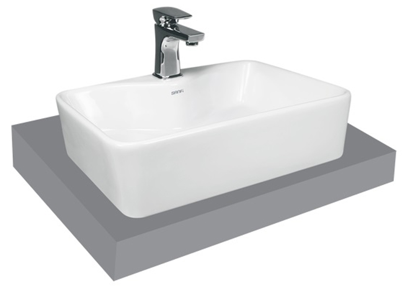 Chậu rửa đặt bàn Sanfi S504