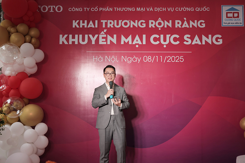 Khai trương showroom TOTO Cường Quốc
