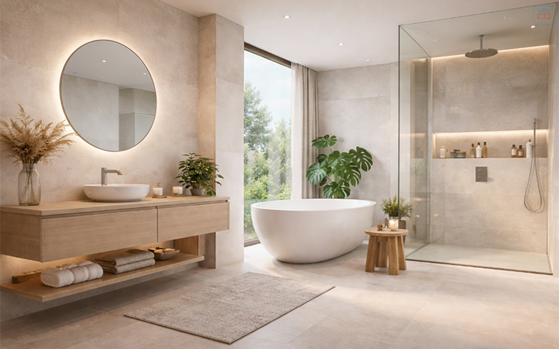 Những xu hướng thiết kế nội thất phòng tắm không nên bỏ lỡ