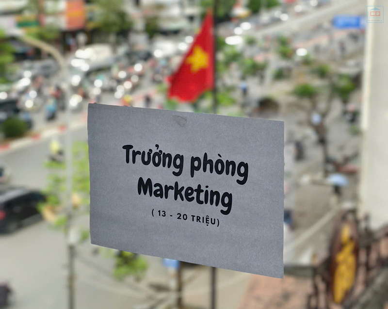 Tuyển dụng Trưởng phòng Marketing