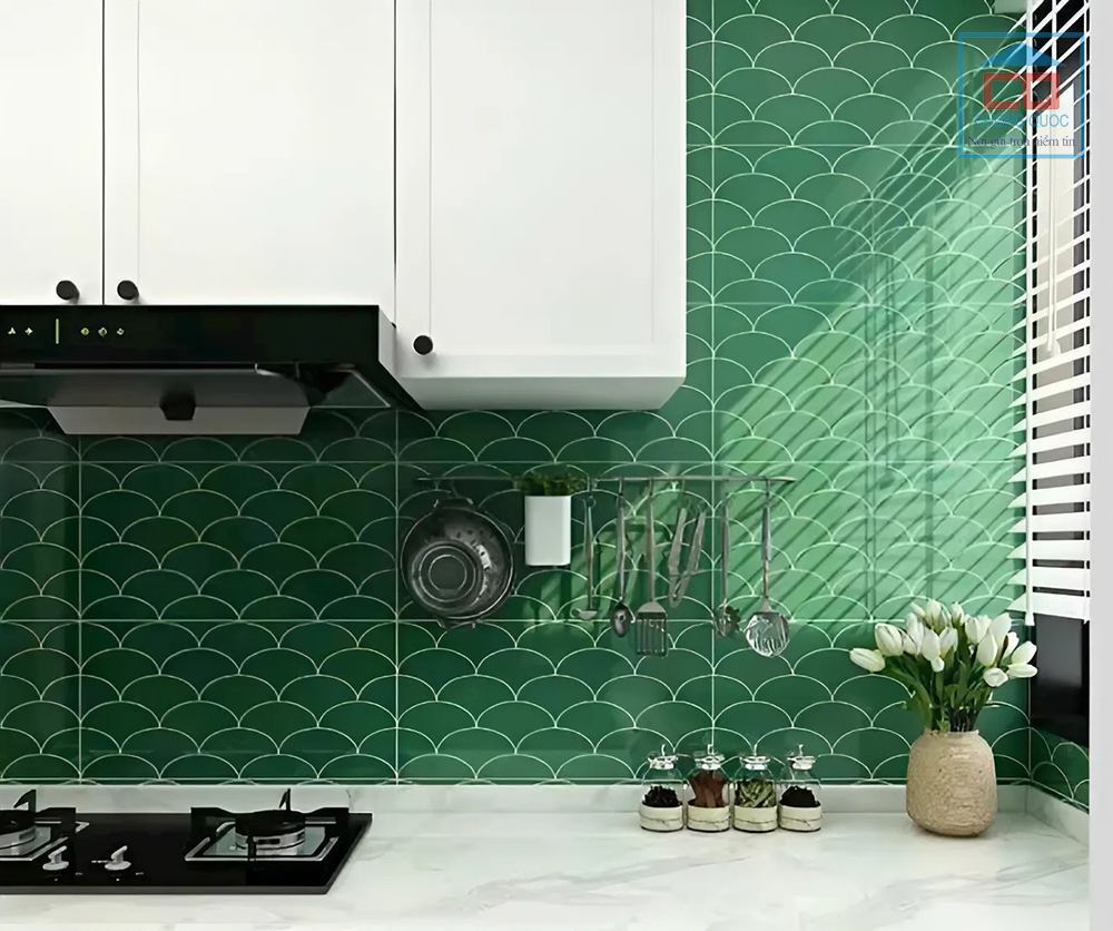 Phối cảnh gạch ốp tường 6519