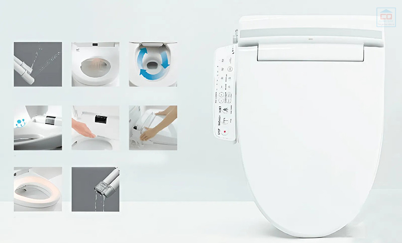 Thiết bị vệ sinh Nhật hiện đại