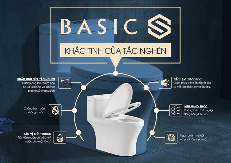 Bồn cầu Basic