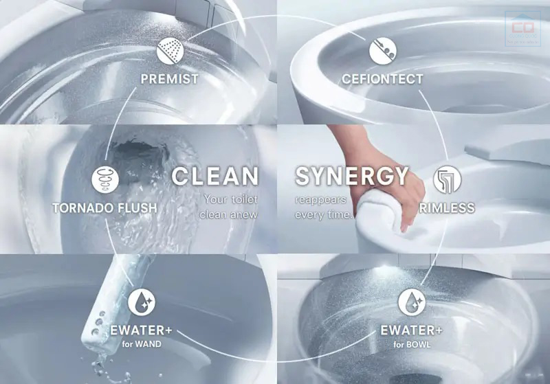 Công nghệ nổi bật của TOTO