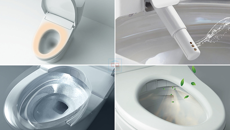 Tính năng của nắp rứa điện tử TOTO