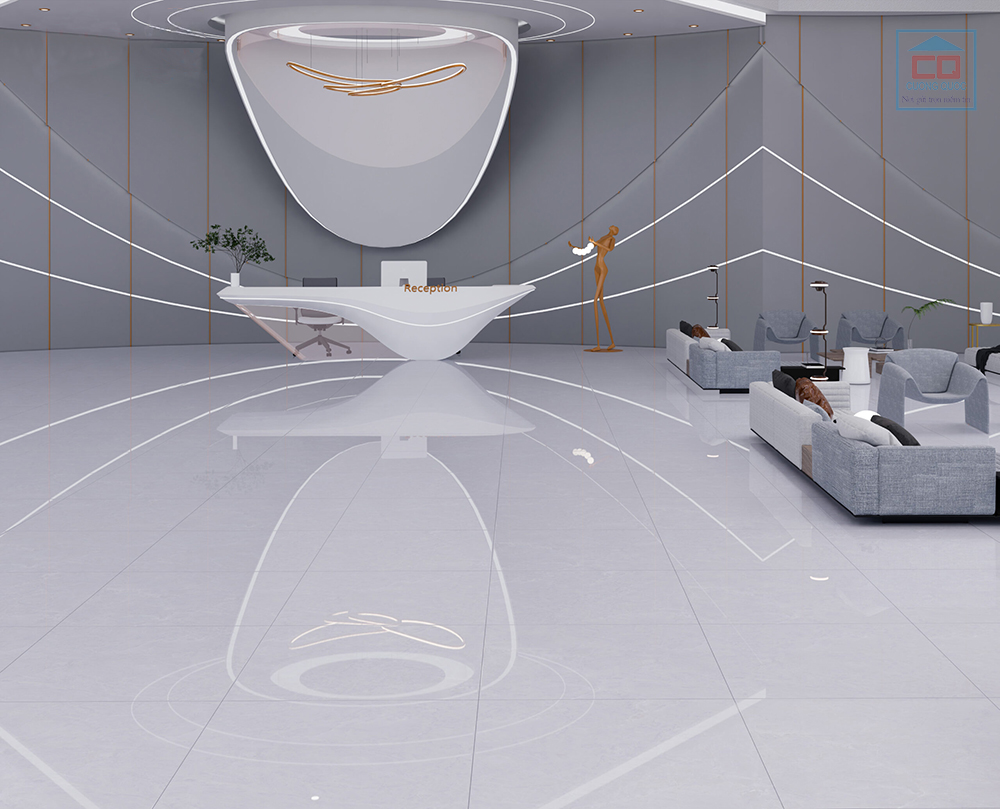 Phòng mẫu gạch lát nền Viglacera ASD 8806GP