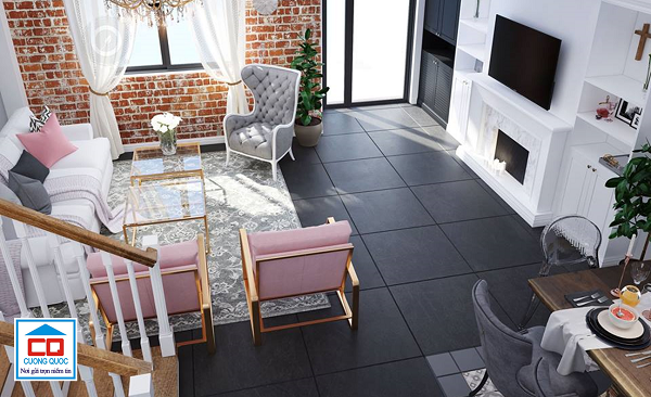 gạch l&aacute;t nền 40x40-8