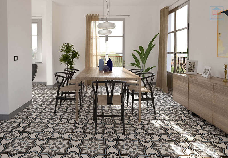 Gạch bông men đẹp