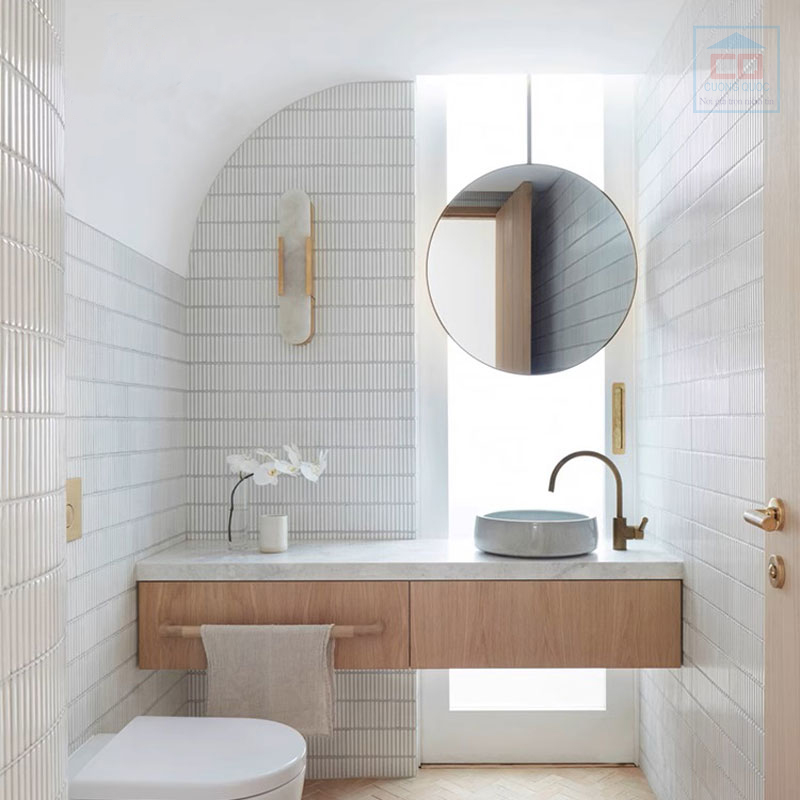 Phòng mẫu gạch mosaic 1910