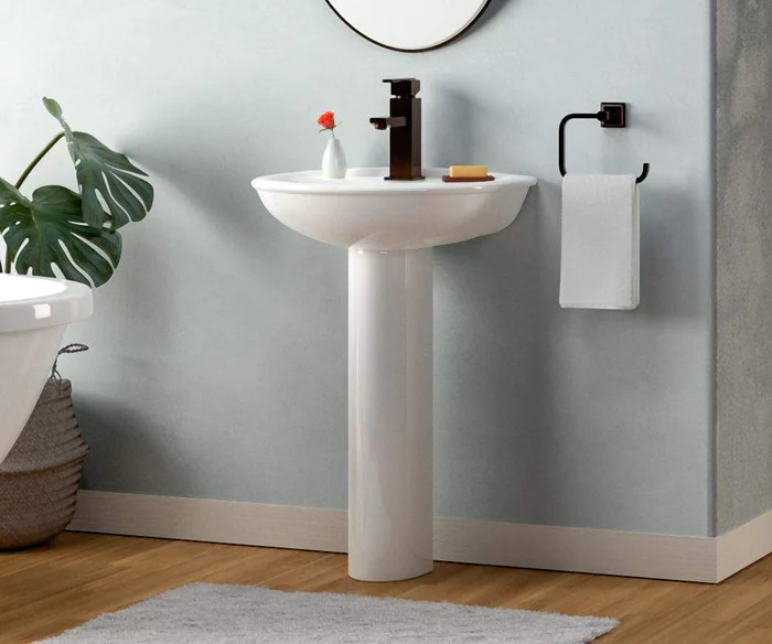 Chậu rửa mặt chân đứng