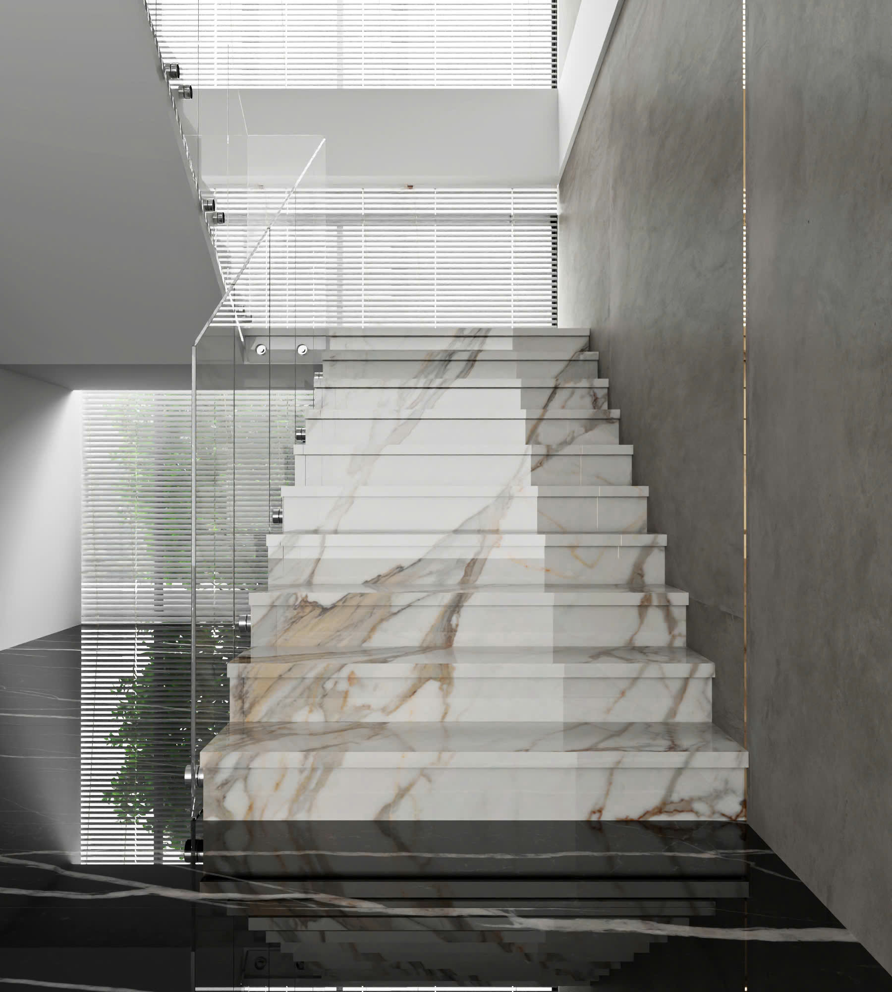 Chiêm ngưỡng phối cảnh hoàn hảo từ đá nung kết cho không gian sang trọng