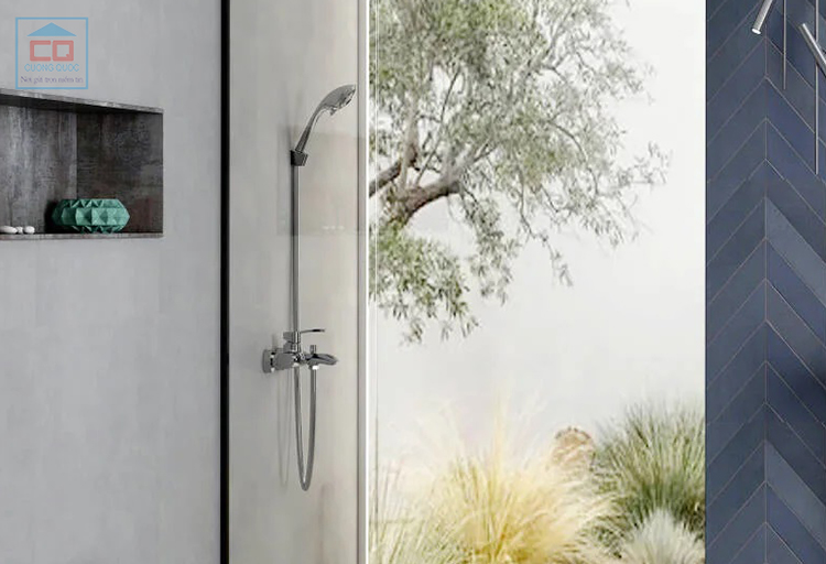 Vòi sen tắm Viglacera Sanfi cho phòng tắm nhỏ hẹp