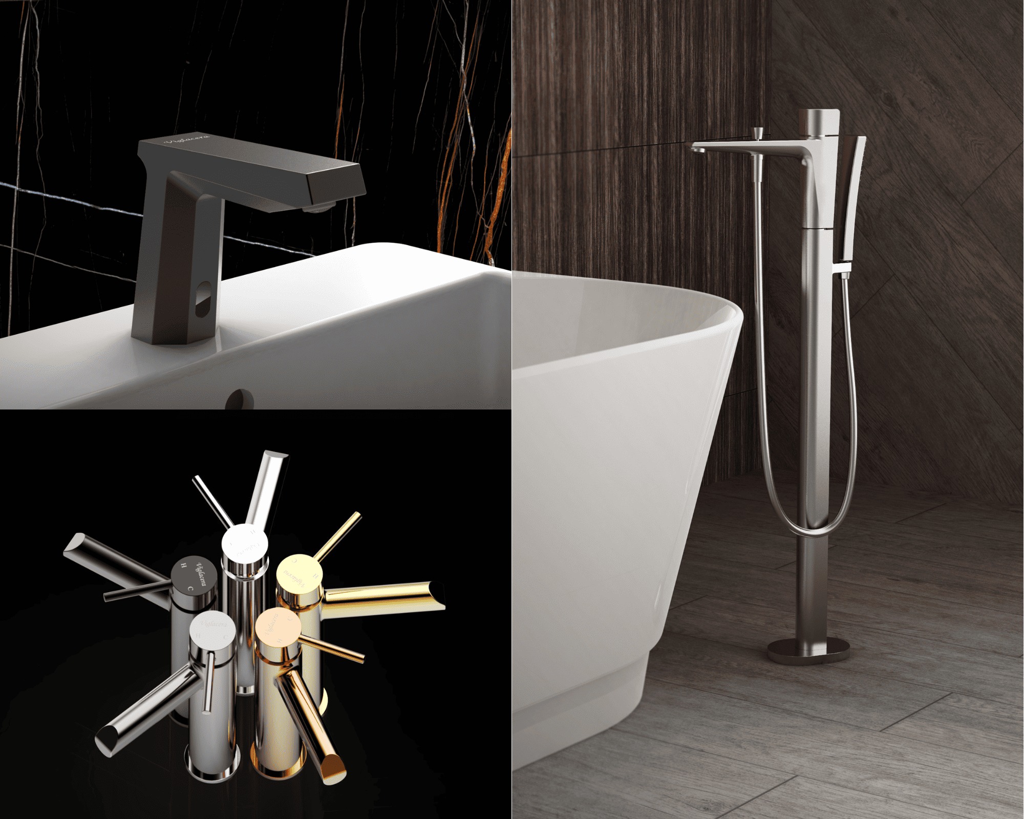 So sánh sen vòi phủ PVD và sen vòi thông thường